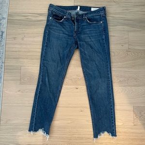 Rag and Bone Dre Capri Raw Hem